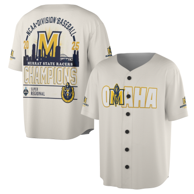 Special 2025 Super Regional Champions Murray State Baseball Jersey TB04