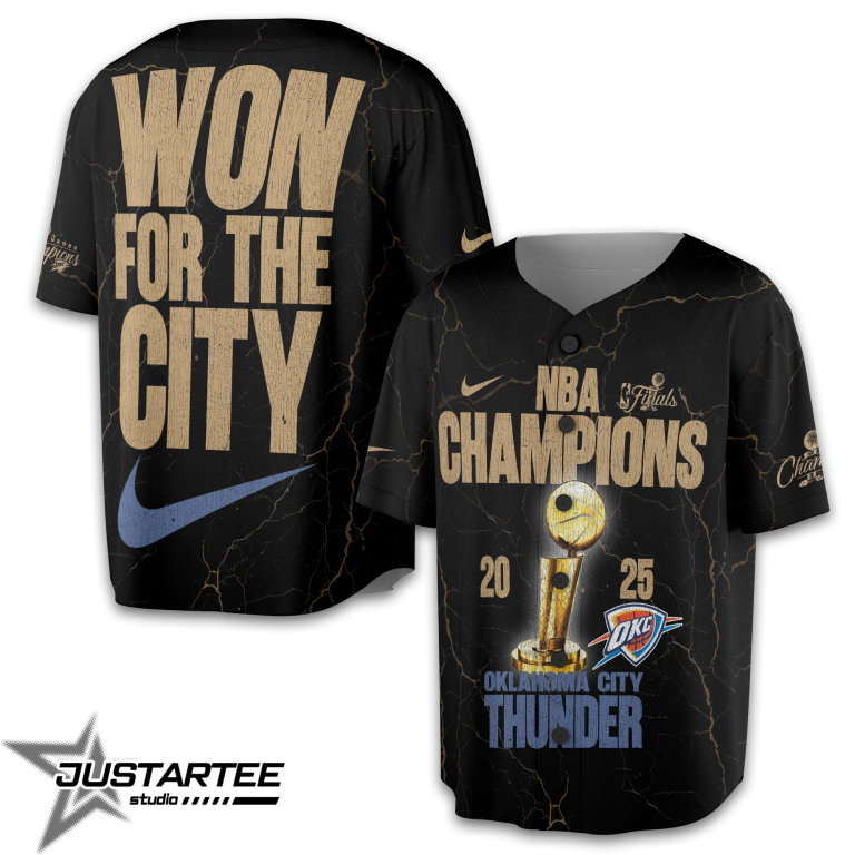 OKC THUNDER 2025 NBA CHAMPIONS T-Shirt