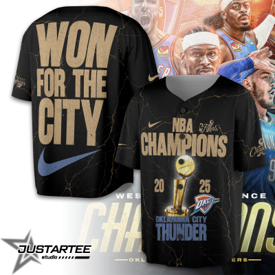 OKC THUNDER 2025 NBA CHAMPIONS T-Shirt