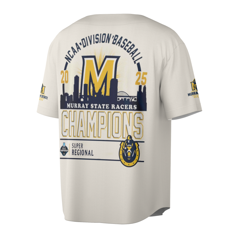 Special 2025 Super Regional Champions Murray State Baseball Jersey TB04