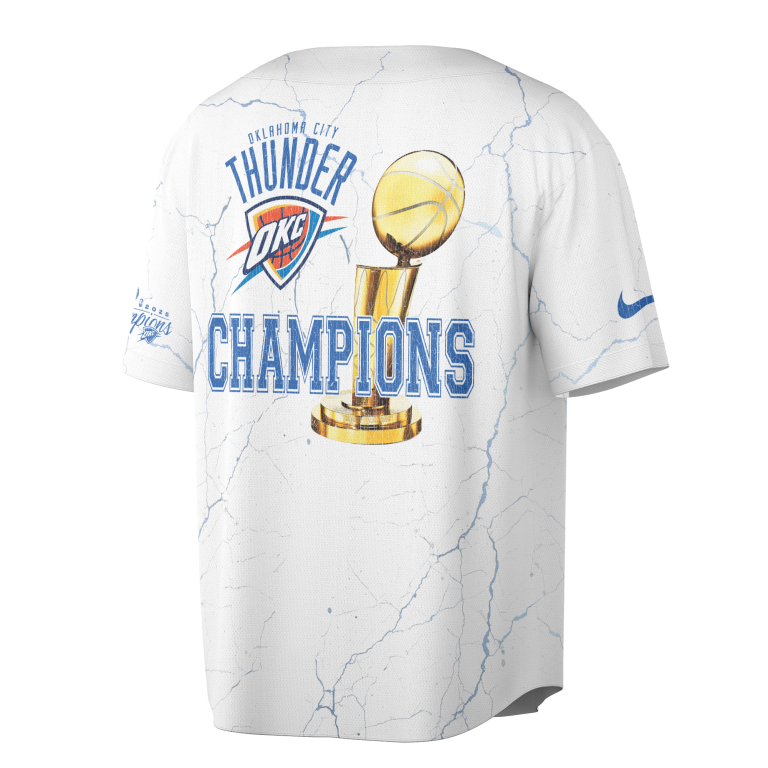 OKC Oklahoma City Thunder NBA Champions 2025 v2 Jersey AOKC06