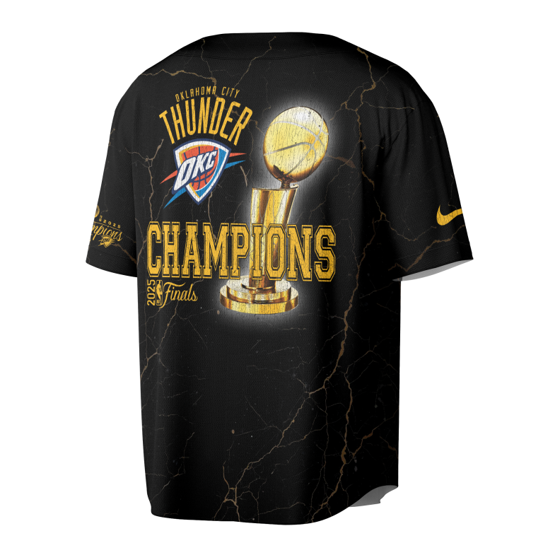 OKC THUNDER 2025 NBA CHAMPIONS Jersey AOKC03