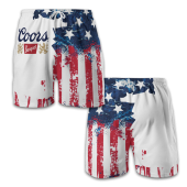USA Flag Fourth Of July Coors Swim Trunks TID33