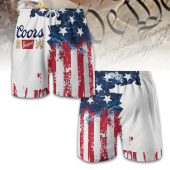 Usa Flag Fourth Of July Beers Swim Trunks2sideads - demo10