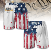 Usa Flag Fourth Of July Beers Swim Trunks Modeloads - demo10