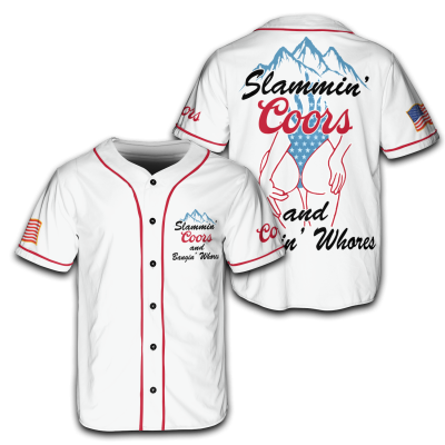 4th of July Slammin’ coors and bangin' Jersey TID37