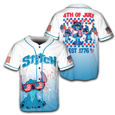 4th of July Stitch Jersey TID41