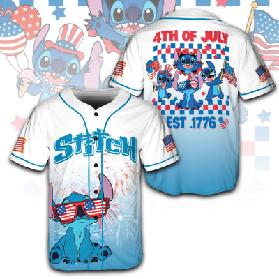 4th of July Stitch Jersey TID41