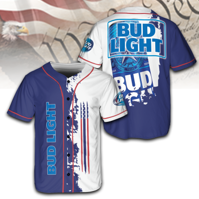 4th of July Independence Day x Bud light Baseball Jersey TID25