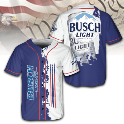 4th of July Independence Day x Busch Light Baseball Jersey TID23