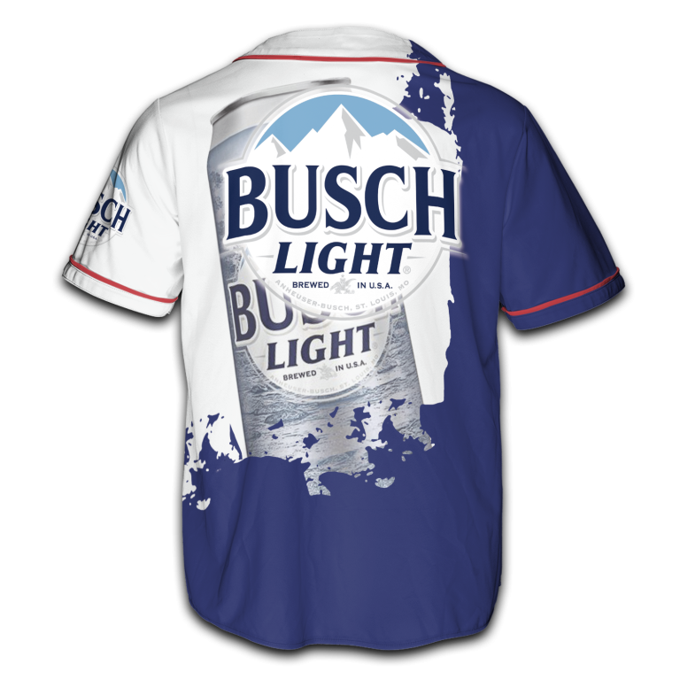 4th of July Independence Day x Busch Light Baseball Jersey TID23