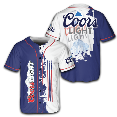 4th of July Independence Day x Coors Light Baseball Jersey TID22