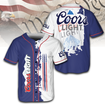 4th of July Independence Day x Coors Light Baseball Jersey TID22