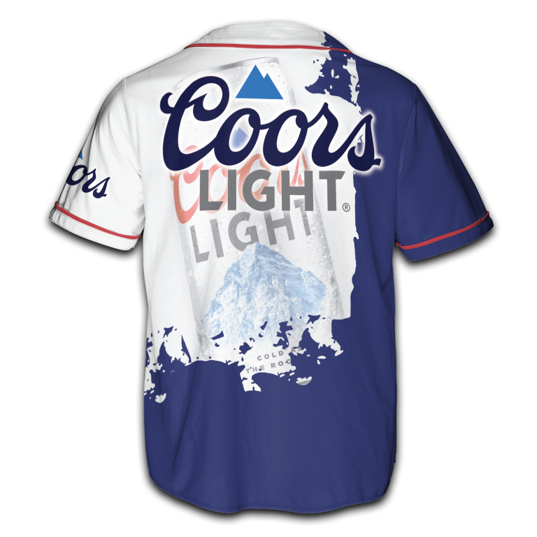 4th of July Independence Day x Coors Light Baseball Jersey TID22