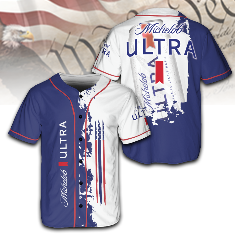 4th of July Independence Day x Michelob Ultra Baseball Jersey TID24
