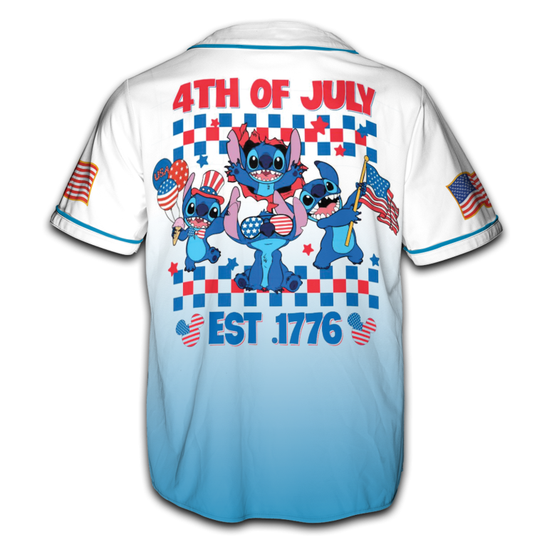 4th of July Stitch Jersey TID41