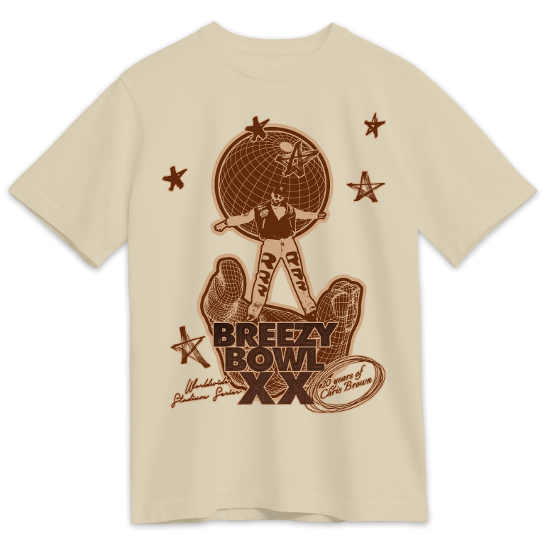 Breezy Bowl XX Hand Globe Tee